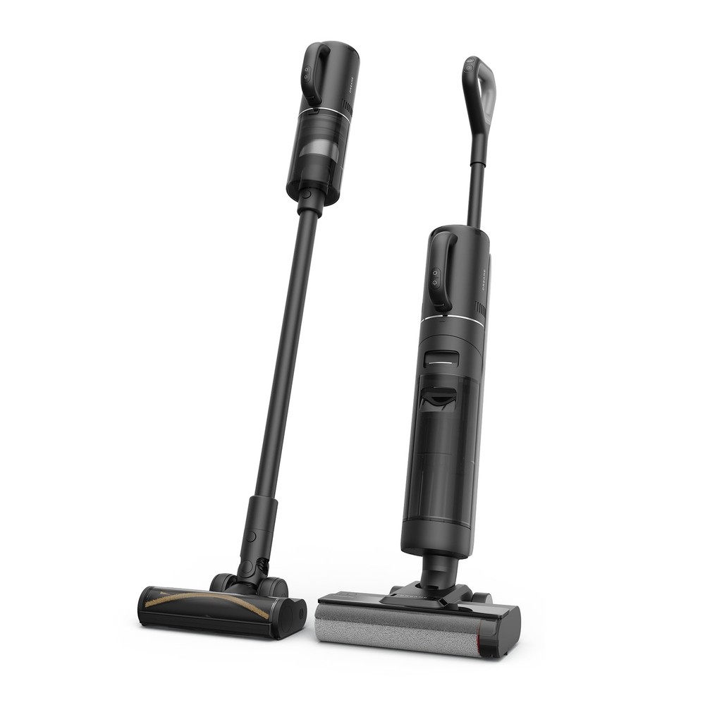 DREAME G10 Combo Wet Dry Vacuum Cleaner, Floor Cleaner Mop 2-in-1 Black