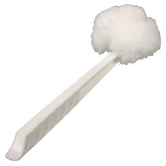 Impact 2042591 10″ Handle 4.5″ Mop Head Deluxe Toilet Bowl Mop – Wht (25/CT) New