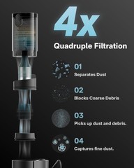 Hoto Blowvac Handheld Vacuum Cordless Car Vacuum Cleaner 23000Pa High Power 3