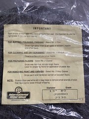 13″ Jumbo Steel Wool for Buffing, Polishing, and Finishing #0 Fine