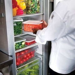 Rubbermaid Commercial Fg332800clr Food Box, 66.5 Qt.