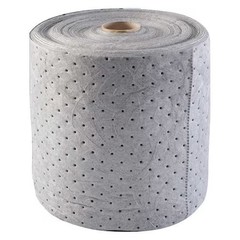 Condor 35Zr23 Sorbent Roll, 19 Gal, 15 In X 150 Ft, Universal, Gray,