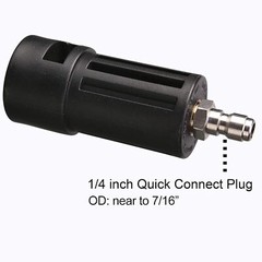 M MINGLE Compatible Pressure Washer Adapter, with Karcher Power…