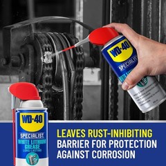 WD-40 Specialist White Lithium Grease Spray Long Lasting 10 Oz Pack of 6 NEW