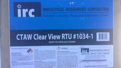 irc CTAW Clear view RTU 1034-1 Ready to use Glass Cleaner 1 gallon Pack of 4