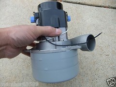 3 Stage Hi Pro Vacuum Motor Carpet Cleaning Extractors Mytee C302LA central vac