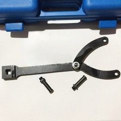 Adjustable Variable Pin Spanner Wrench Kit 15Pc Fan Clutch Pully Holder Wrench