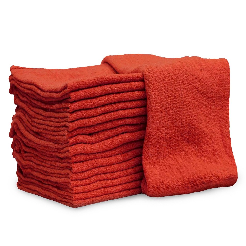 500 New Industrial A Grade Shop Towels-Cleaning Towels White -Multipurpose Cloth