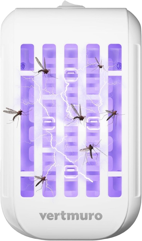 Indoor Bug Zapper, Electric Plug in Flying Insects Mosquito Killer with UV LED L