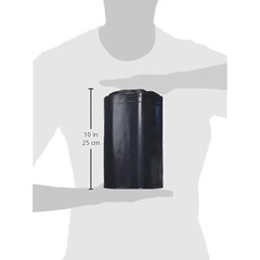 PRIMROSE PLASTICS/COM 11520-EAST 20CT32x50BLK Refuse Bag, Black