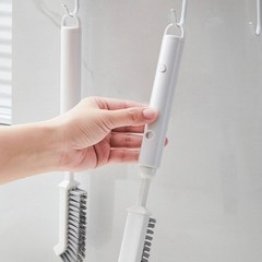 Sink Drain Crevice Brush Versatile 2-in-1 Precise Cleaning Tool Multi-Purpose