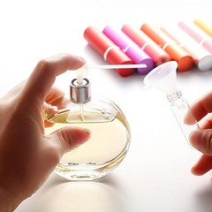 Arvintas 30 PCS Mini Perfume Refillable Bottle Pump Transfer Tool Transparent