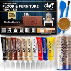 Coconix Floor & Furniture Repair Kit | 1 Count (Pack of 1), Multi-coloured