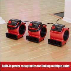 Portable Air Mover Floor and Carpet Dryer AM201 1101 550 For Drying and Cooling