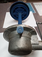 Vintage GoJo Hand crank Dispenser