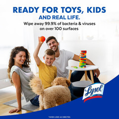 Lysol Disinfecting Wipes Bundle, 80 Count – Home Cleaning Supplies Lemon Lime