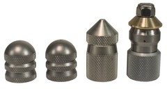 Aqua Mole 4pc Sewer Squad Deluxe Jetter Nozzle Kit 3/8″ NPT 3000 PSI 4.8 Orifice