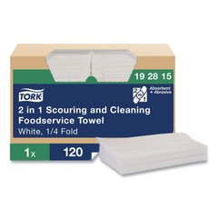 Tork 192815 13″ x 21″ 1-Ply 2 in 1 Wiper – White (120/Carton) New