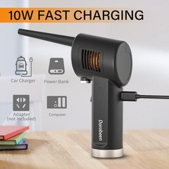 DOROBEEN Compressed Air Duster, Cordless Portable Rechargeable Compressed…