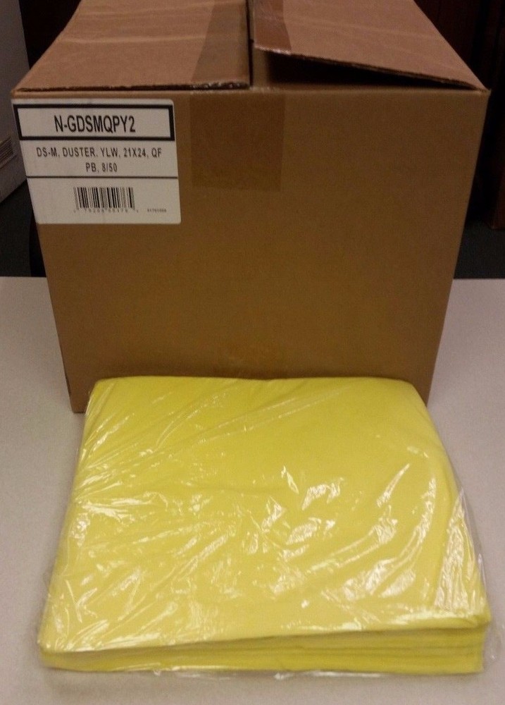 Treated Dust Cloth – Lint Free 21″ x 24″ – Quarter Folded – 400 sheets per case!