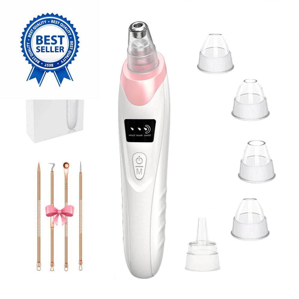 2026 Blackhead Remover Pore Vacuum,Facial 1 Count (Pack of 1), Pink