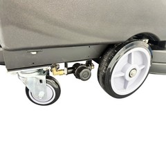 110V Commercial Auto Floor Scrubber Machine 10.6Gal+13.2Gal Wire Type Scrubber