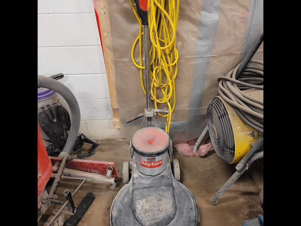 DAYTON, High Speed Burnisher, 1500 RPM (4NEK5)