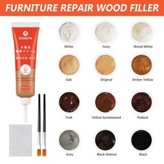 Grpoche Wood Furniture Repair 0.74 Ounce (Pack of 36), 12+8+8+2 Colors