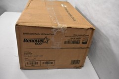 Renown Eco White Multifold Paper Towels P/N 355234 250 Sheets 16 Packs/Case USA