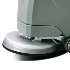 EmotorWalk Behind Floor Scrubber Machine19″Brush 14.5gal Tank 21″Cleaning Width