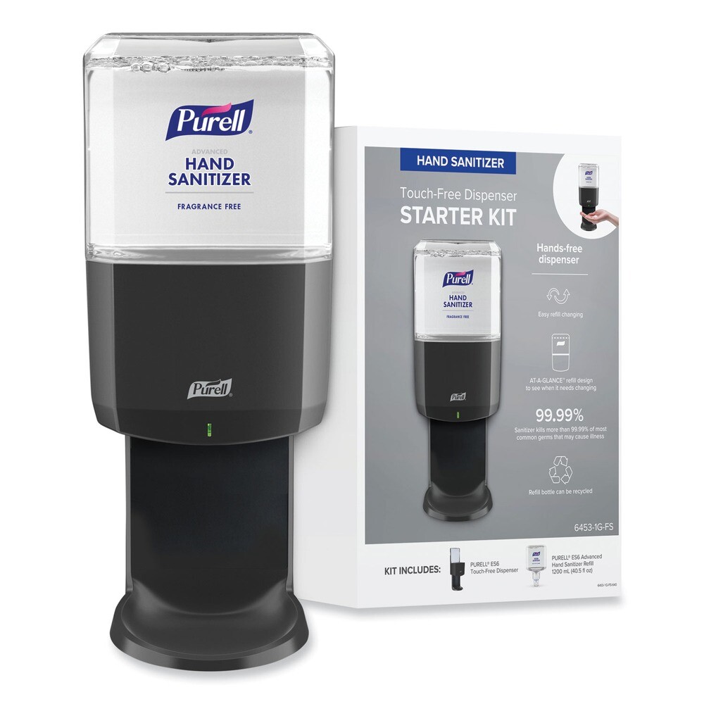 PURELL 64531GFS Advanced Hand Sanitizer Foam ES6 Starter Kit – Graphite New
