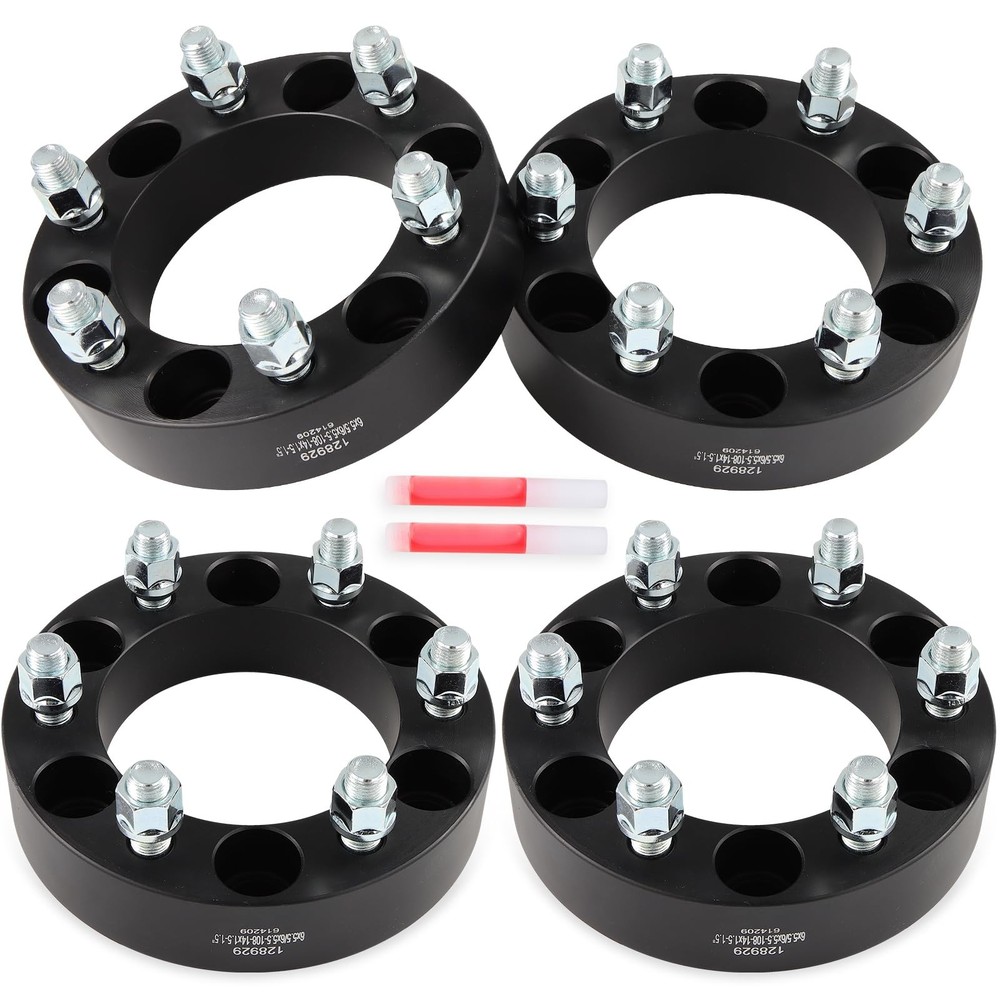 4Pcs 6×5.5 Wheel Spacers 1.5″ 14×1.5 Studs 6Lug 108mm for Escalade ESV Avalanche