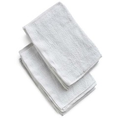 100% Cotton White Multi-Purpose Terry Towel 13″ x 17″, 12 Pack