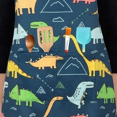 Kids Apron for Boys, Unisex Apron With Adjustable Neck strap, Kitchen Bib Apr…