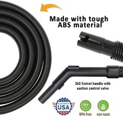 ORECK Flexible Hose Swivel Handle XL Buster B Canister Vacuum Fits all Models 5′
