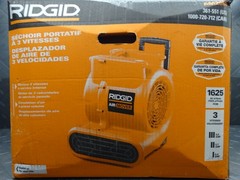 RIDGID 1625 CFM 3-Speed, Portable AM2560 Air Mover Blower Fan with Handle