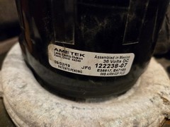 OEM TENNANT M17 H20 Ametek Lamb Vacuum 122238-07 36VDC