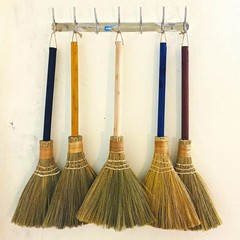 Tts For Home Natural Whisk Sweeping Hand Handle Broom – Vietnam Handmade Straw