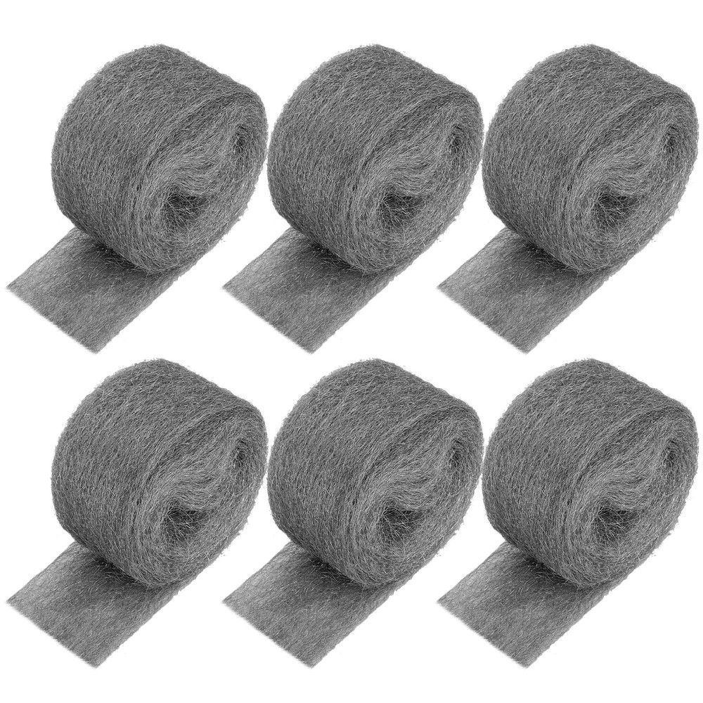 6 Rolls JINGTONG 78 Ft Steel Wool Fill Fabric Blend Hardware Cloth Gap Blocker