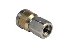 Schieffer 1/4″ x 150′ 4400 PSI Thermoplastic Sewer Jetter Hose & 5.5 Nozzles