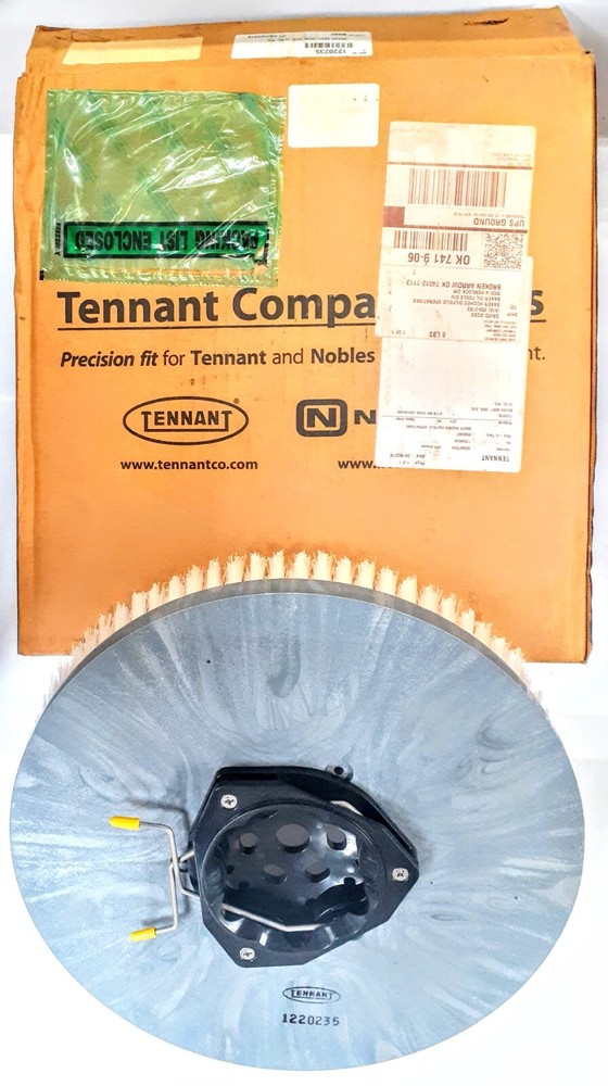 TENNANT BRUSH ASSY DISK SCB 16.0 D NYL 1220235