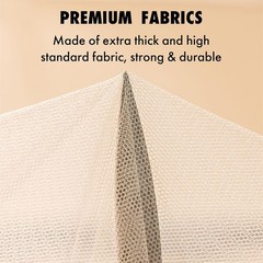 Pop-Up Mosquito Net Tent King Size, Portable Folding Mosquito Net with Bottom