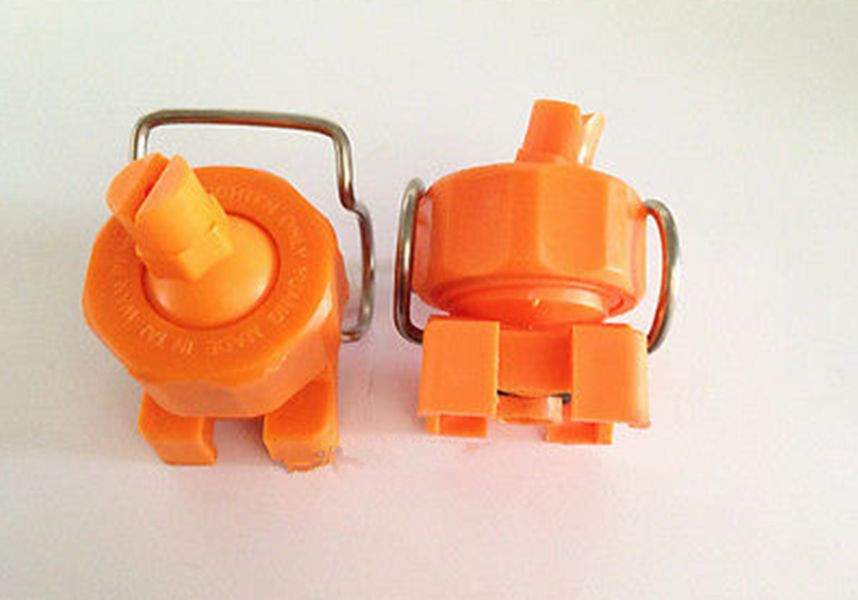 10pcs Spraying 1” Clip-Eyelet spray sector nozzle Adjustable spherical clamp