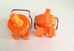 10pcs Spraying 1” Clip-Eyelet spray sector nozzle Adjustable spherical clamp
