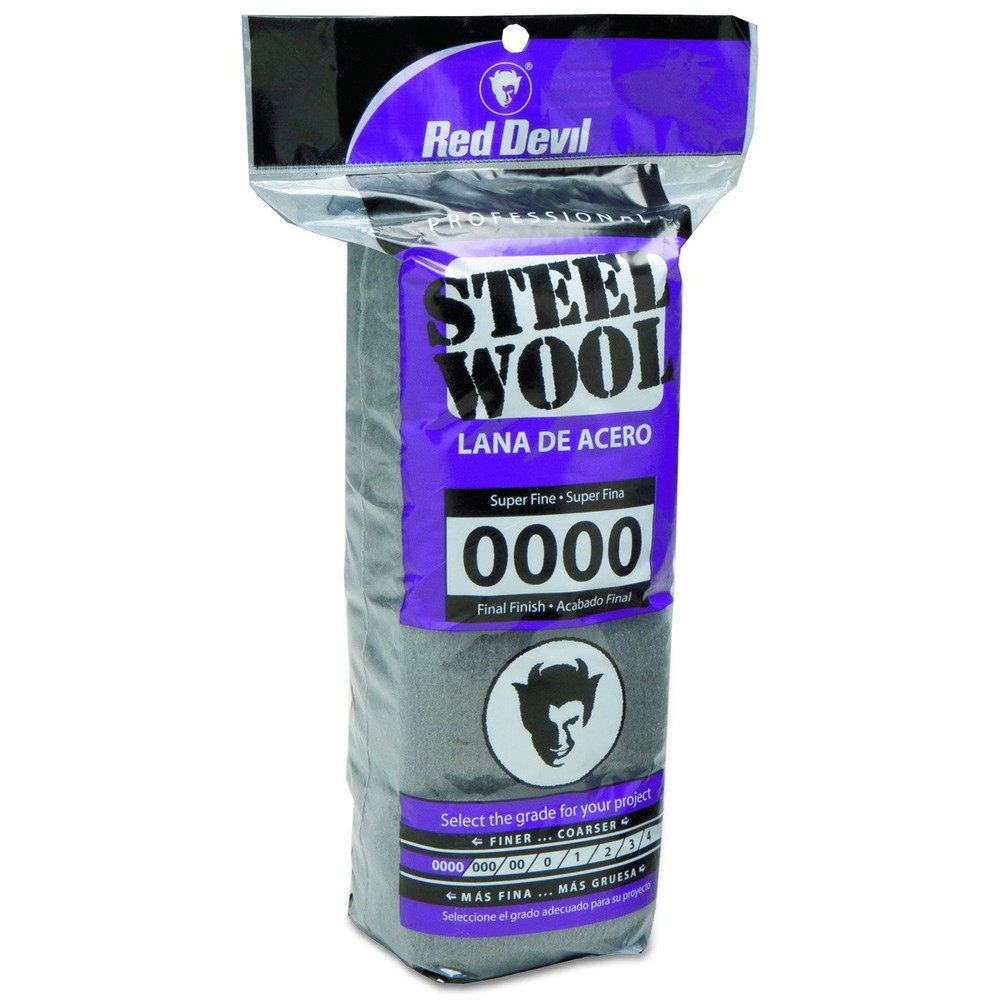 Steel Wool 0000 Grade, Ultra Fine, 16 Pack for Polishing, Cleaning, Finishing