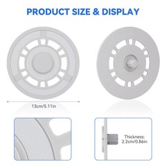 Mop Pad Plate Accessories for Dreame L10S Ultra / L10s L10 – 2 Pack