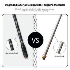 Pressure Washer Gutter Cleaning Tools, Upgrade Power Washer Extension Wand wi…