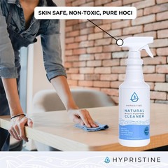 Hypristine Natural Multipurpose Surface Cleaner, 32 fl oz Spray Bottles, 1 Pack