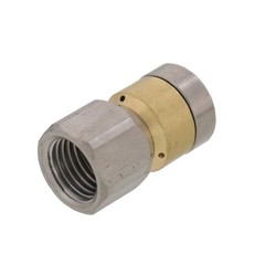 Erie Tools Rotating 1/4″ Sewer Jetter Nozzle for Drain Cleaning 12.0 Orifice