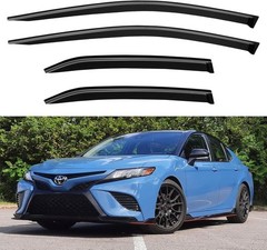 Window Visors Rain Guards for 2018-2024 Toyota Camry, Out-Channel Window Vent…
